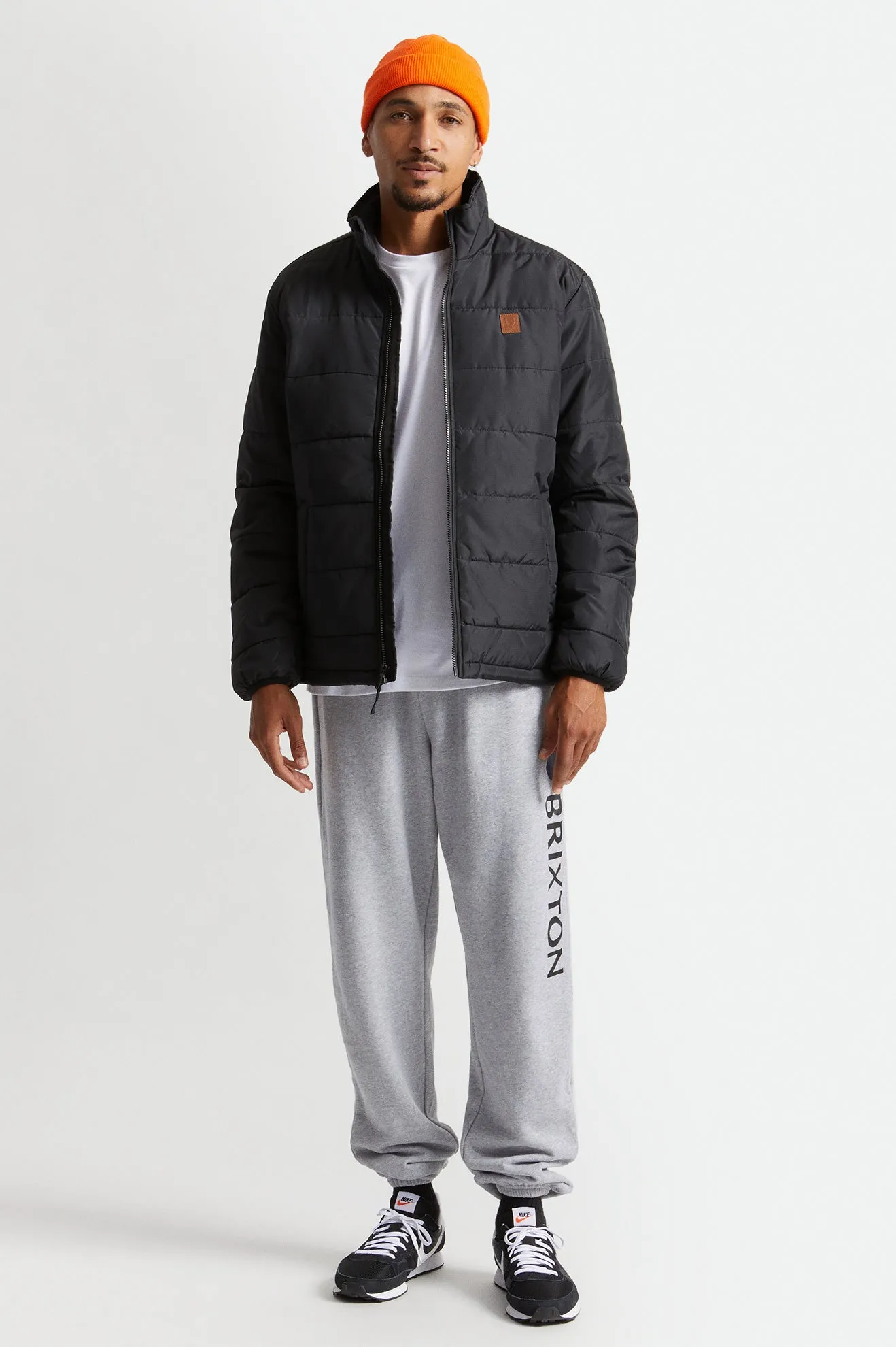 Cass Puffer Jacket - Black sold by Brixton product image thumbnail 2