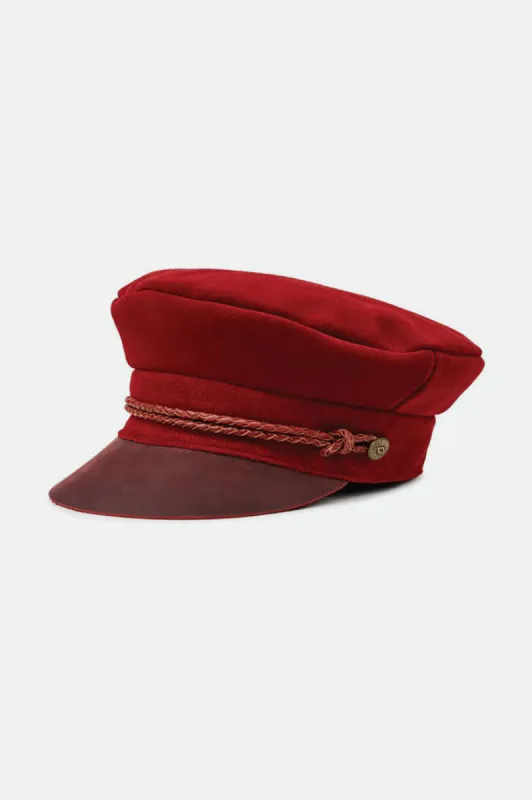 Kayla Cap - Oxblood sold by Brixton