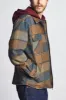 Bowery Jacket - Tan/Blue sold by Brixton