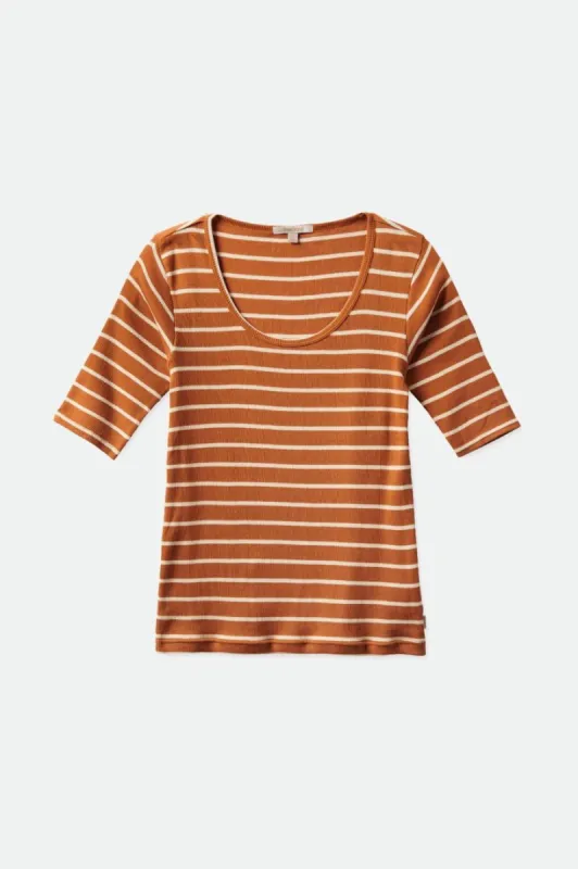 Tennessee Scoop Neck Tee - Lion sold by Brixton