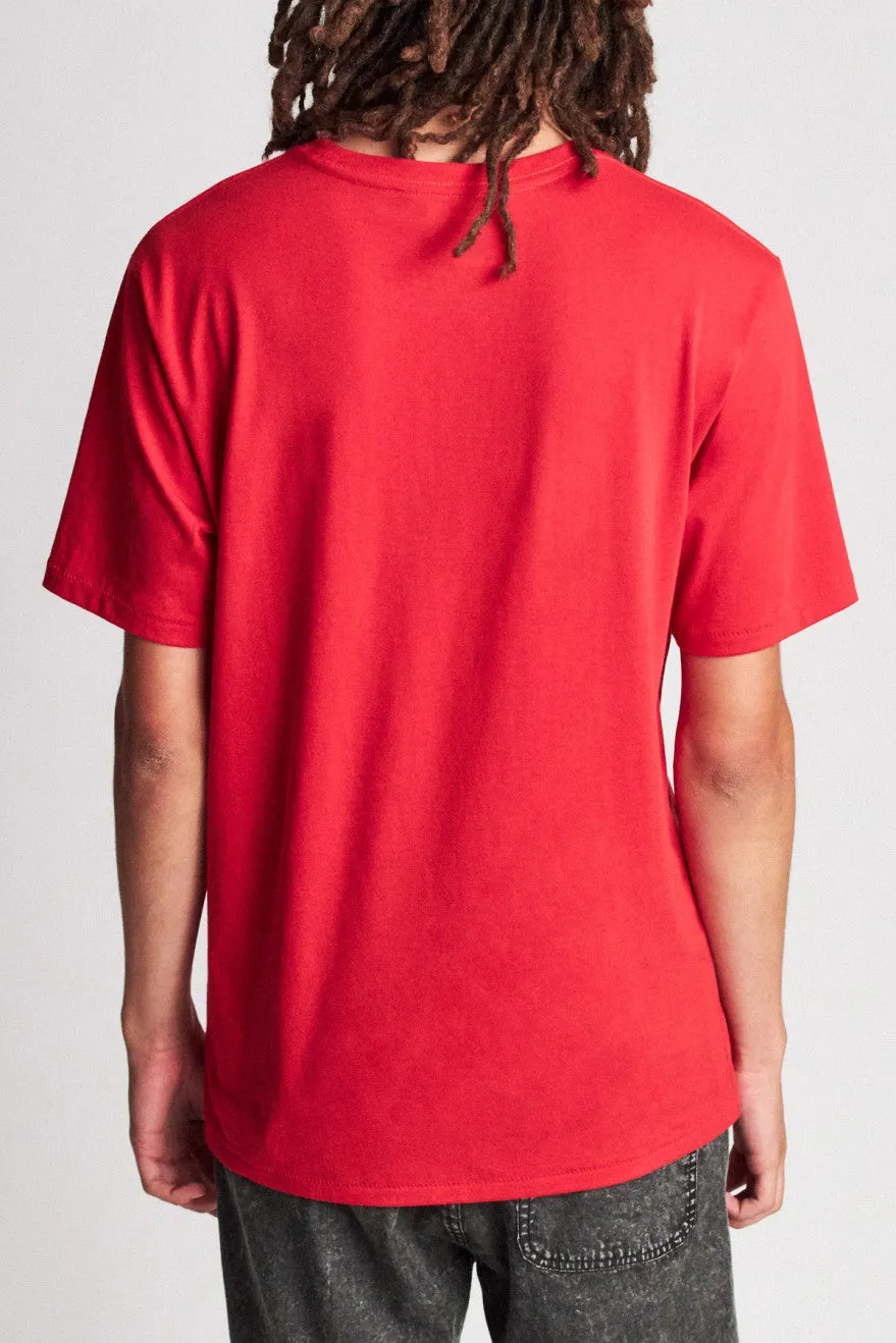 Basic S/S Premium Tee - Scarlet sold by Brixton product image thumbnail 3