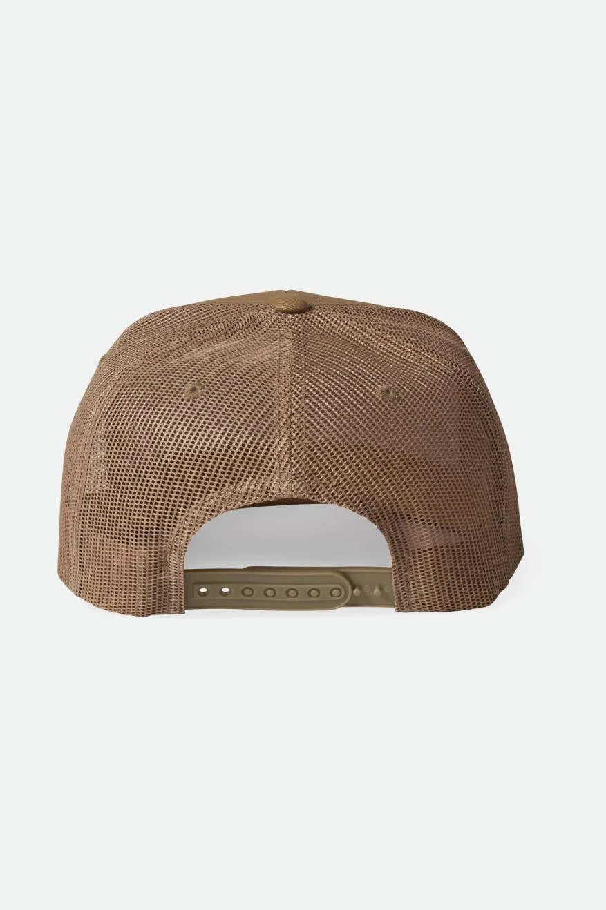Grade HP Trucker Hat - Sand/Sand sold by Brixton product image thumbnail 2