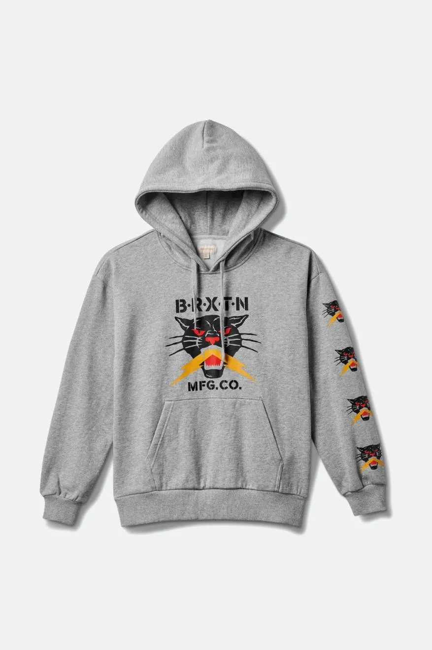 Sparks Women's Hoodie - Grey Heather sold by Brixton