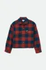Bowery Women's L/S Flannel - Captain Blue sold by Brixton