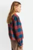 Bowery Women's L/S Flannel - Captain Blue sold by Brixton