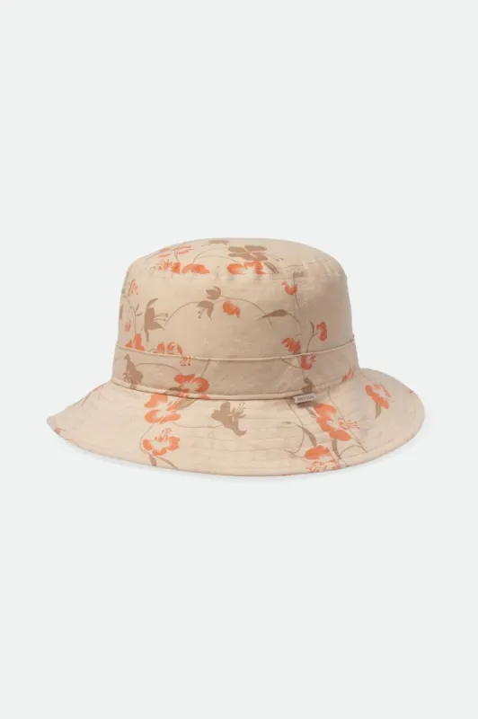 Petra Packable Bucket Hat - Whitecap/Whitecap sold by Brixton