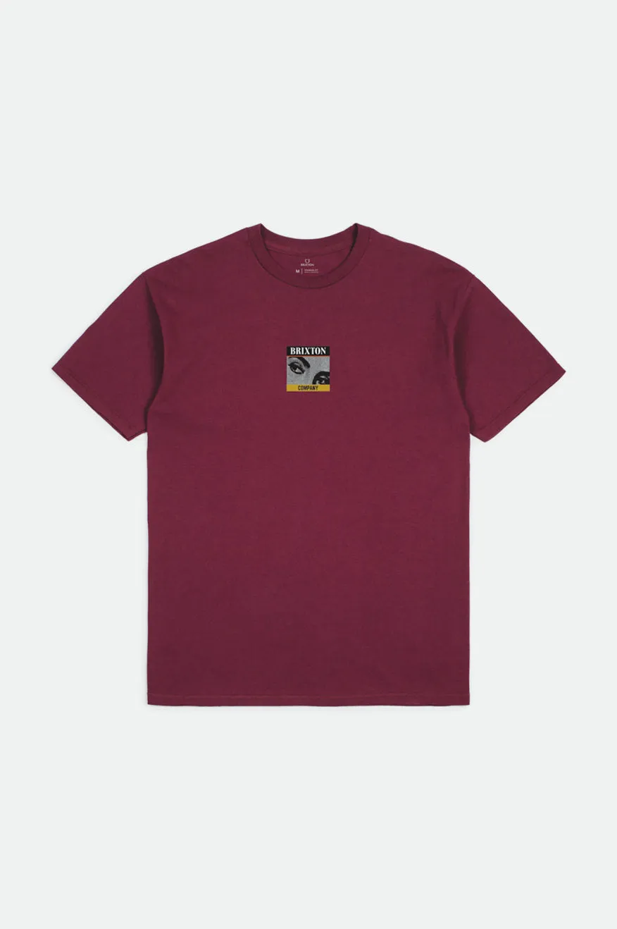 Stare S/S Standard Tee - Cowhide sold by Brixton