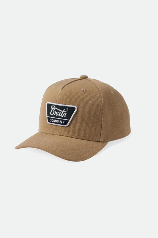 Linwood C Netplus MP Snapback - Sand sold by Brixton