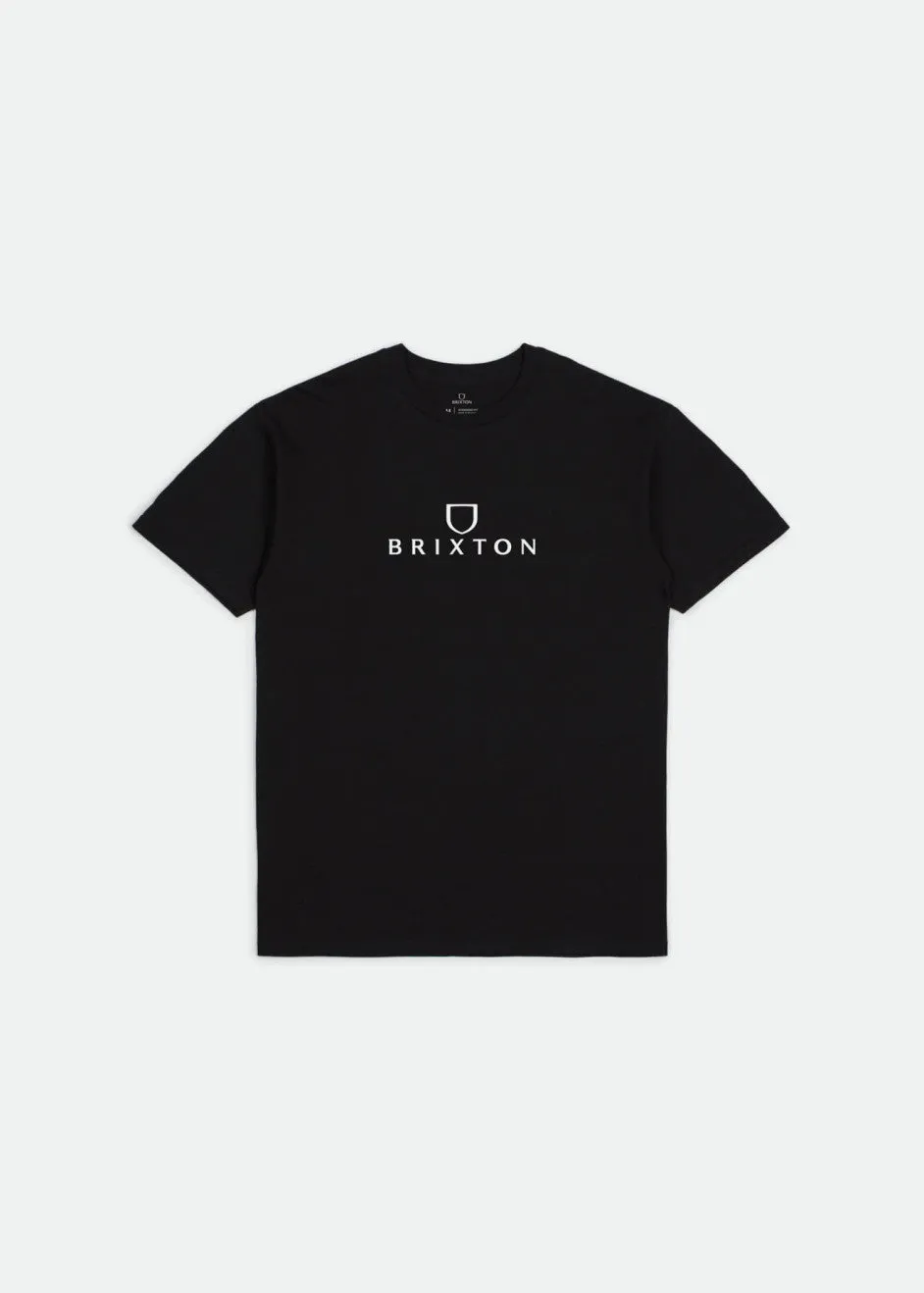 Alpha S/S Standard Tee - Black sold by Brixton