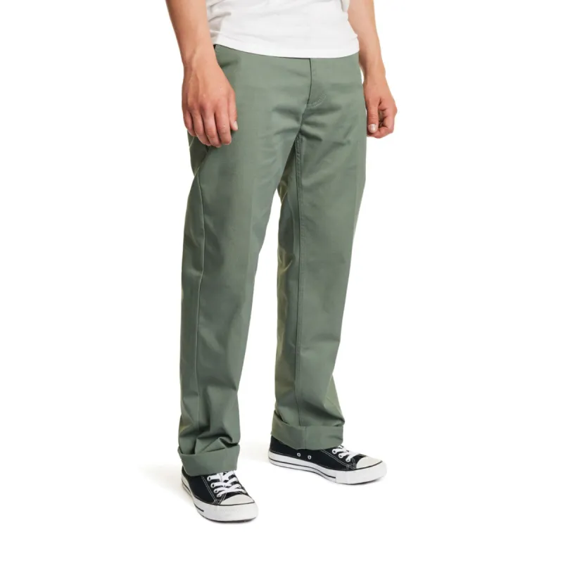 Labor Chino Pant - Washed Chive sold by Brixton