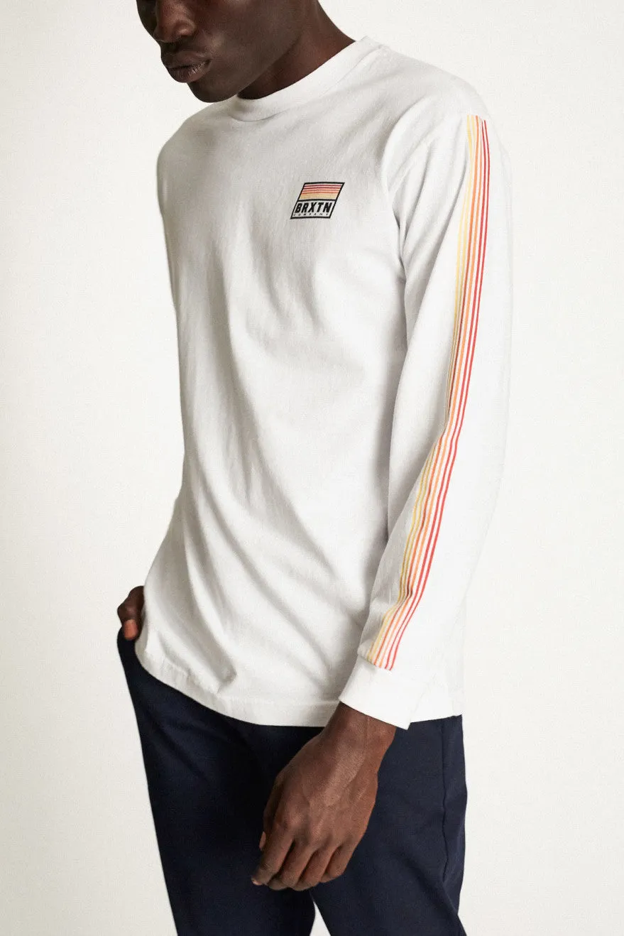 Banyan II L/S Standard Tee - White sold by Brixton product image thumbnail 2