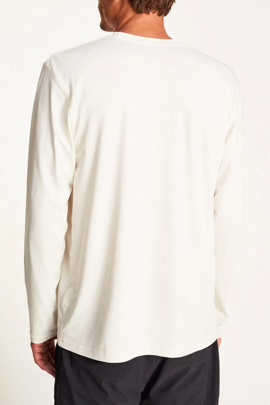 Trek L/S Knit - Off White sold by Brixton product image thumbnail 3