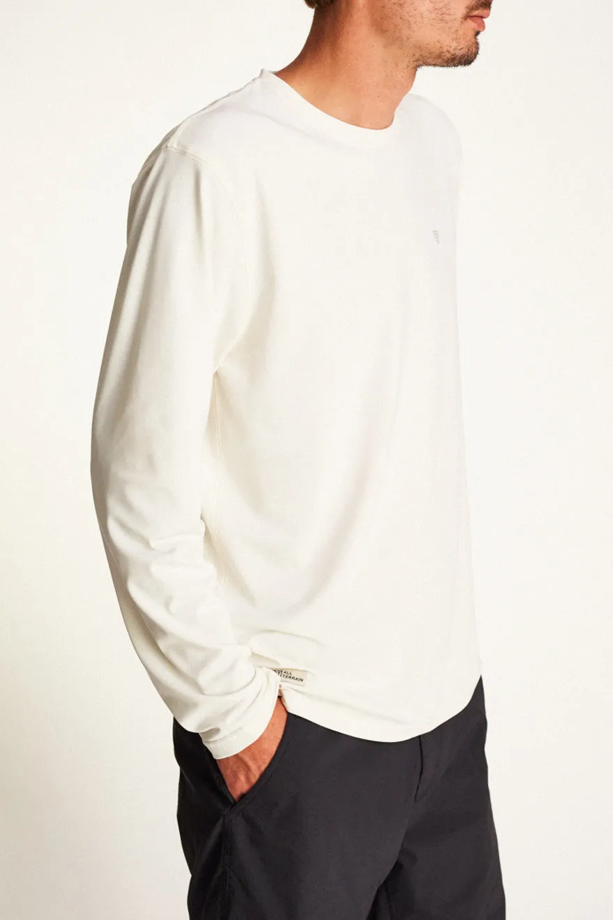 Trek L/S Knit - Off White sold by Brixton product image thumbnail 2