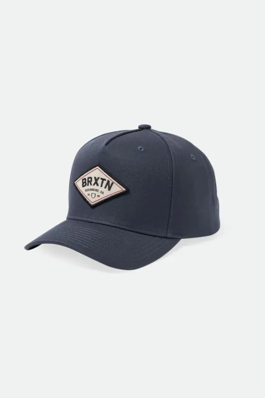 Tremont MP Snapback - Washed Navy sold by Brixton