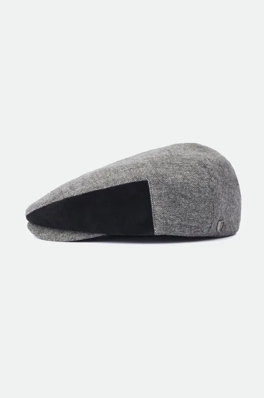 Hooligan Snap Cap - Grey/Black Color Block sold by Brixton