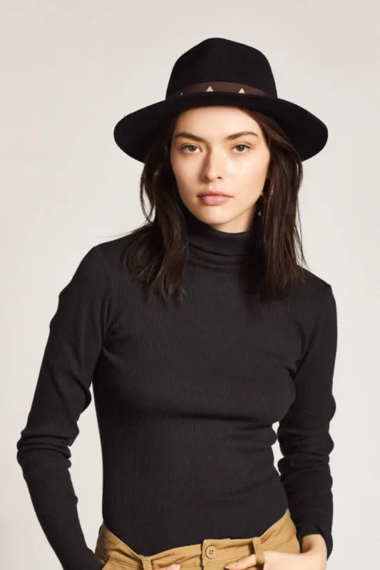 Venice Fedora - Black sold by Brixton