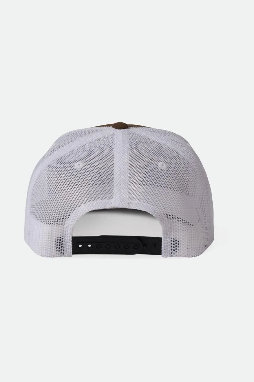 Oath MP Trucker Hat - Sepia/White sold by Brixton product image thumbnail 2