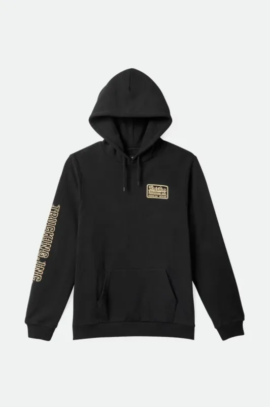 Inc. Hoodie - Black sold by Brixton