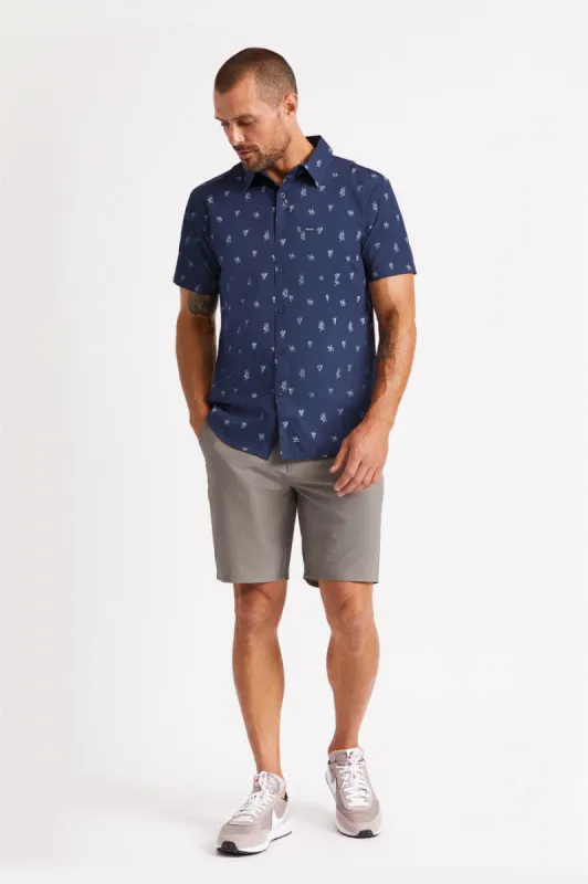 Toil LTD Crossover Short - Heather Grey sold by Brixton