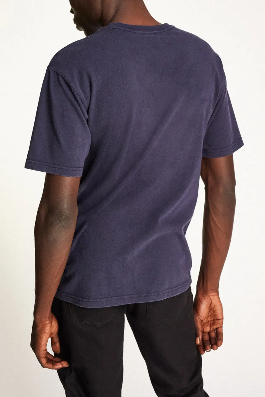 Basic S/S Standard Pocket Tee - Navy sold by Brixton product image thumbnail 3