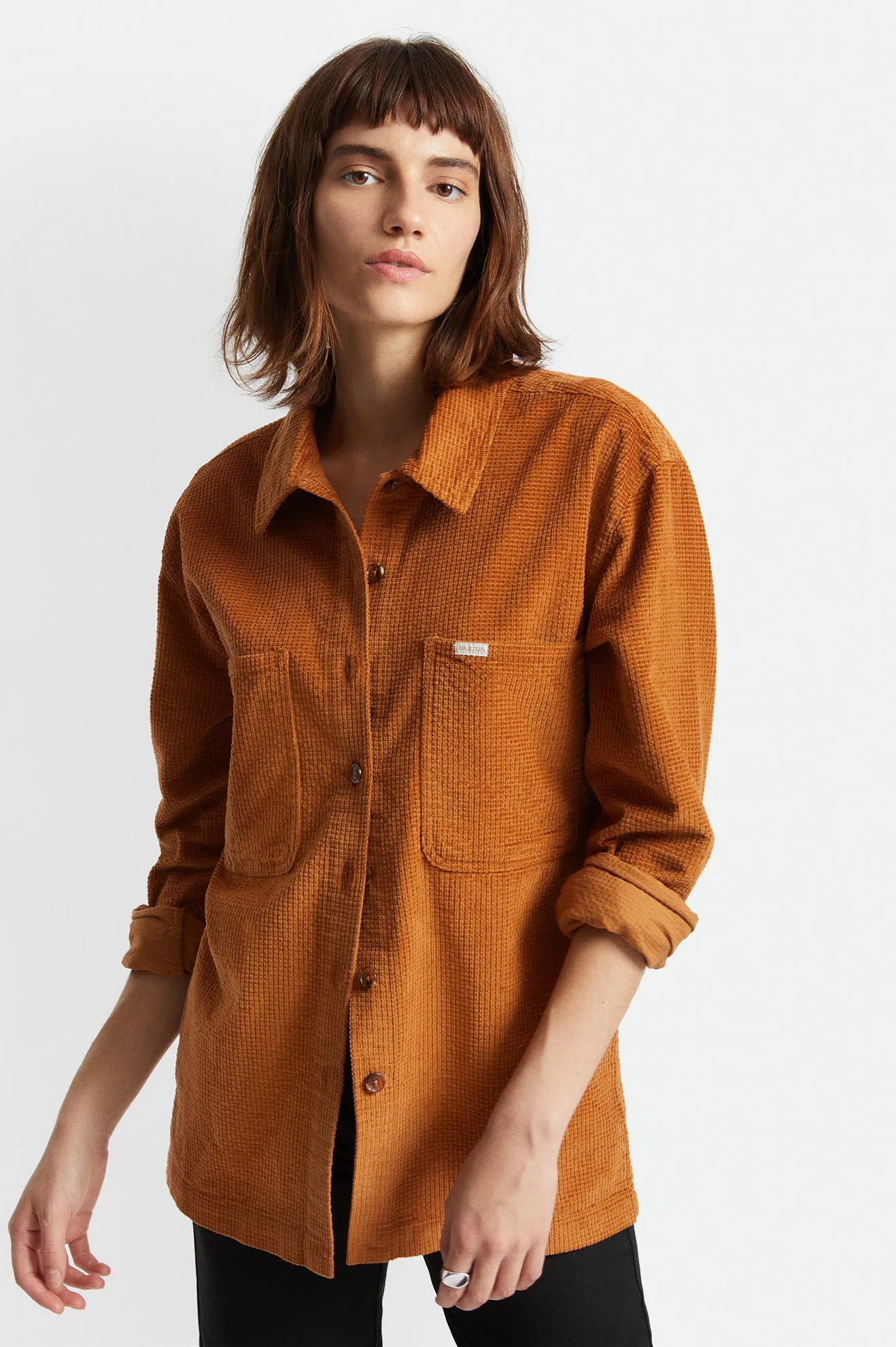Bowery Tunic Overshirt - Lion sold by Brixton product image thumbnail 5
