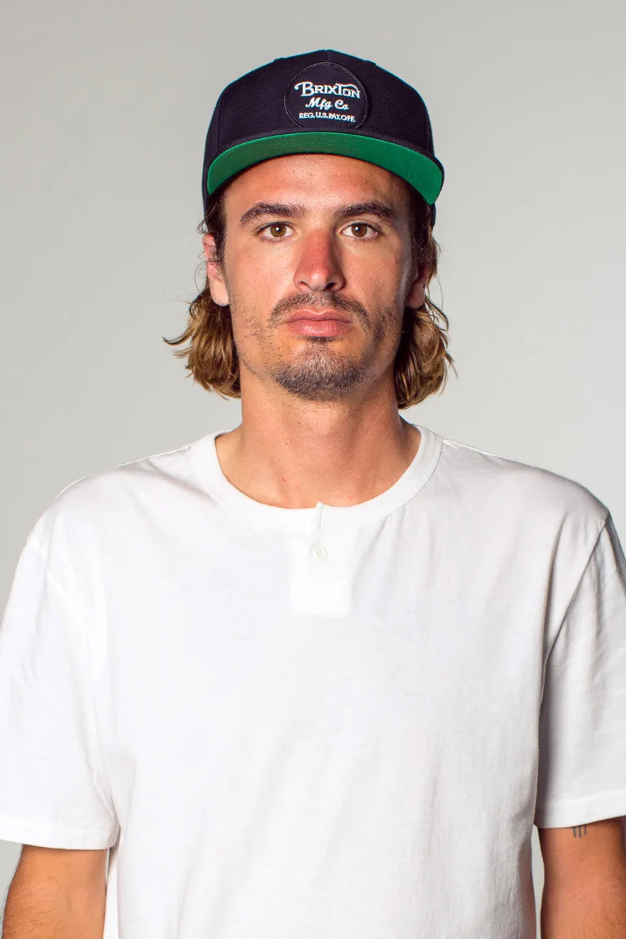 Wheeler Snapback - Black sold by Brixton product image thumbnail 2