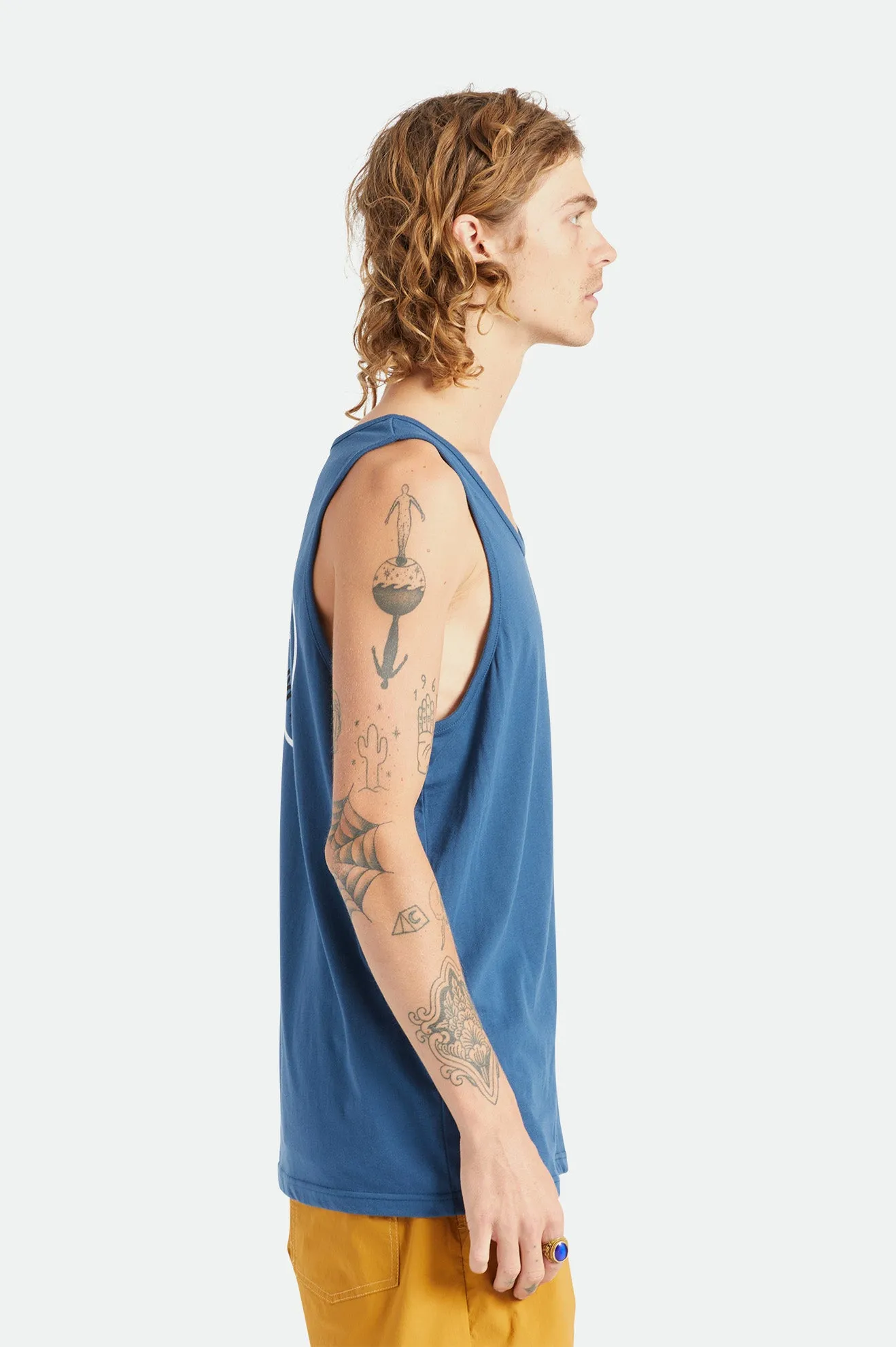 Crest Tank - Joe Blue sold by Brixton product image thumbnail 2