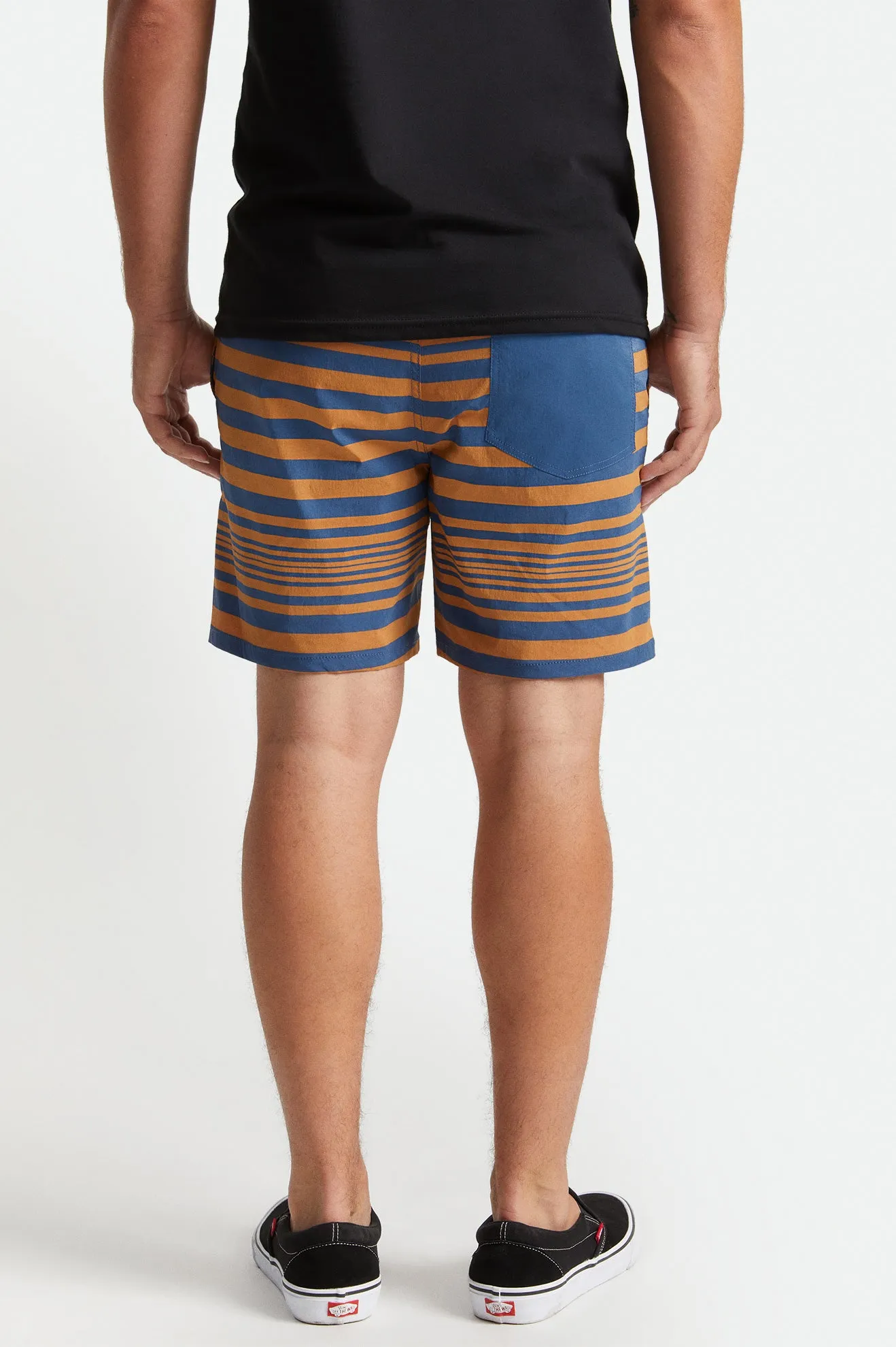 Voyage Hybrid Short - Joe Blue/Lion sold by Brixton product image thumbnail 4