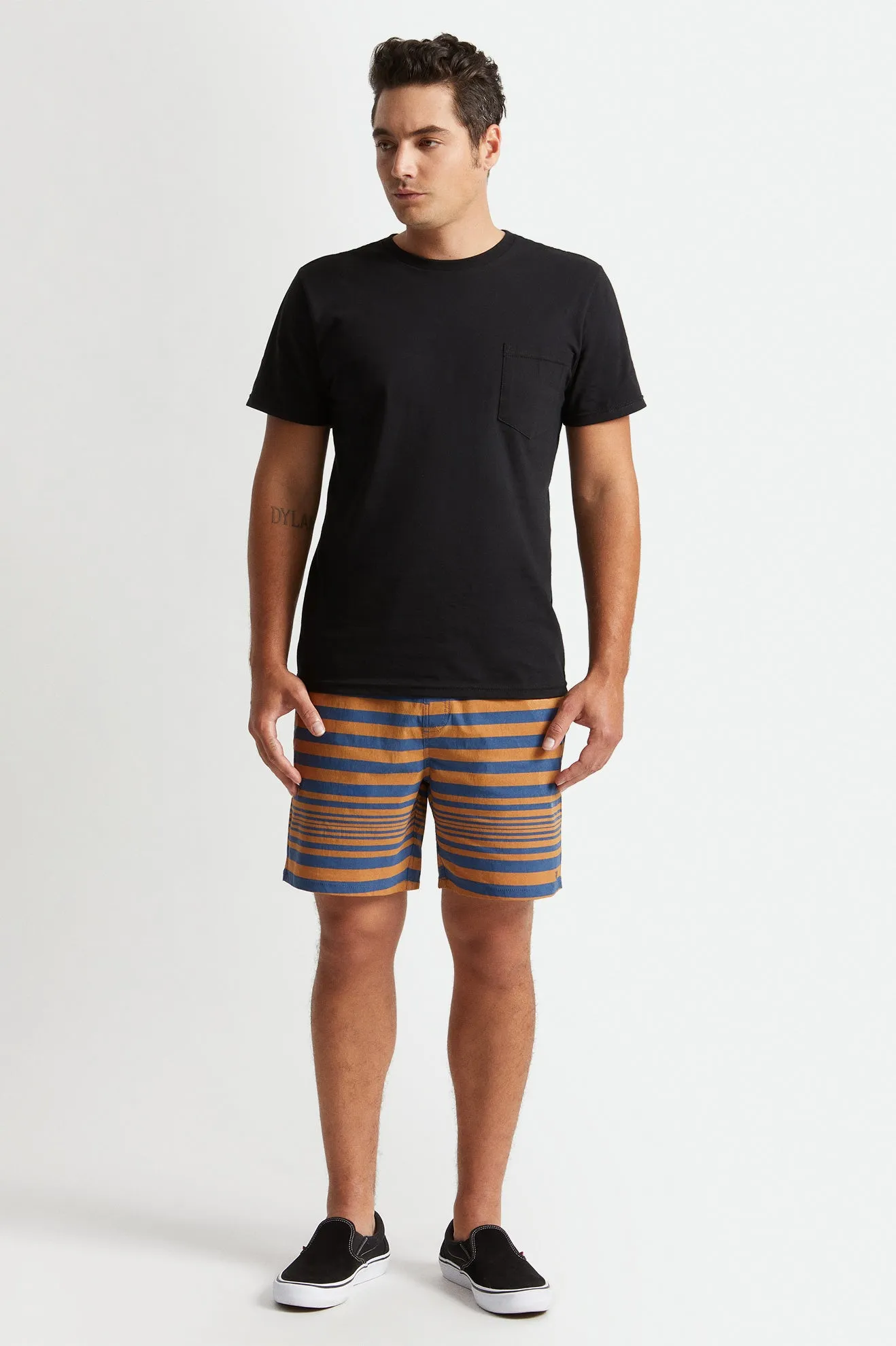 Voyage Hybrid Short - Joe Blue/Lion sold by Brixton product image thumbnail 2