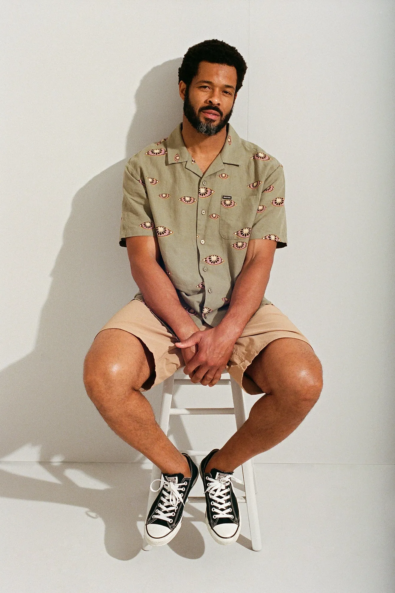 Bunker S/S Woven - Mermaid Eye Ball sold by Brixton product image thumbnail 2