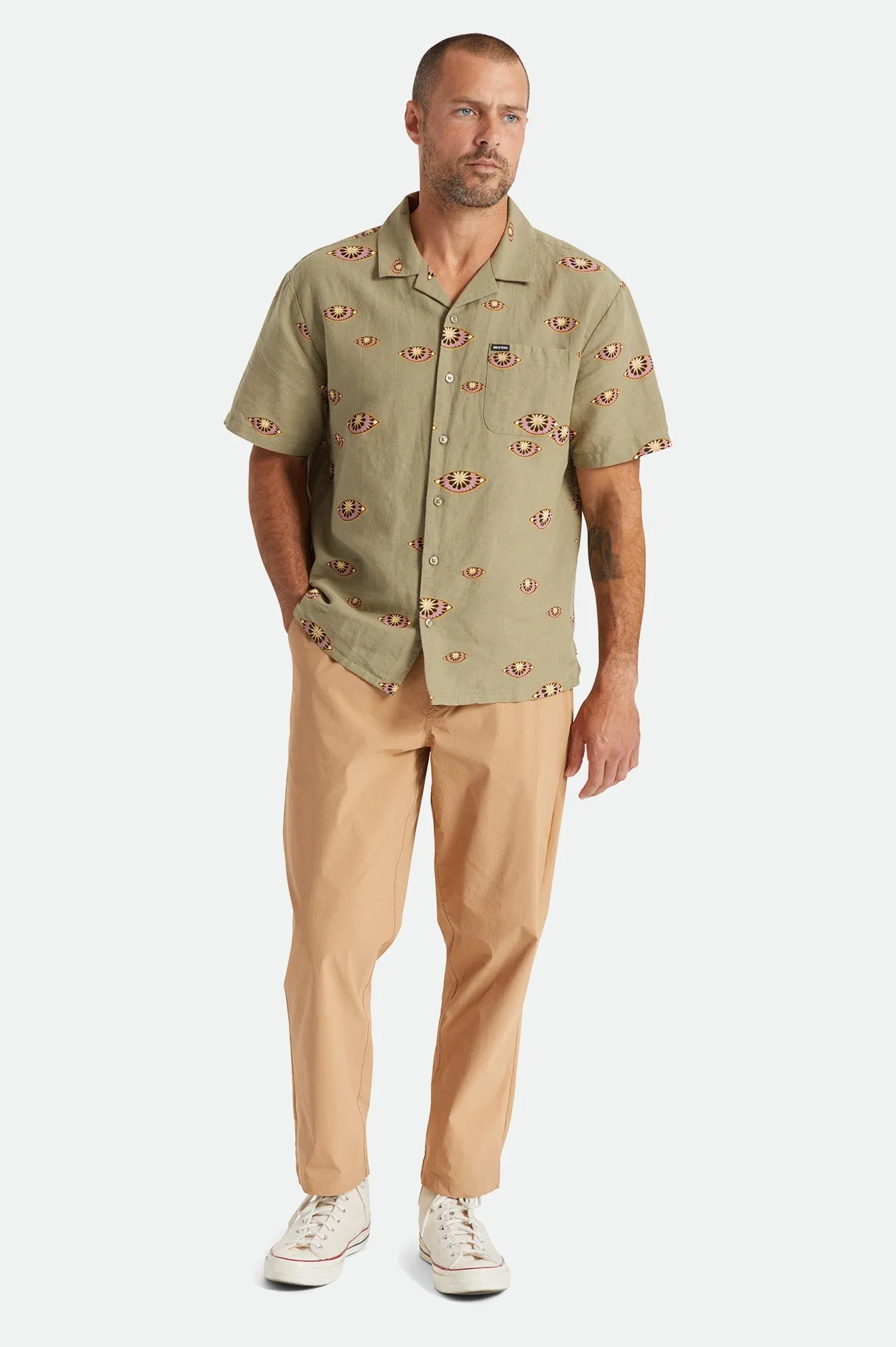 Bunker S/S Woven - Mermaid Eye Ball sold by Brixton product image thumbnail 4