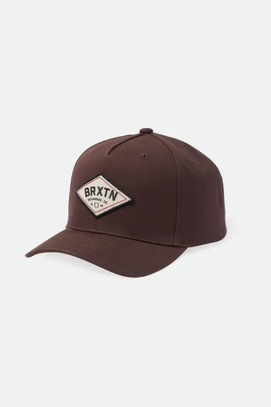 Tremont MP Snapback - Dark Earth sold by Brixton