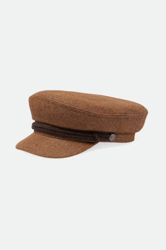 Fiddler Lightweight Fisherman Cap - Desert Palm Straw sold by Brixton