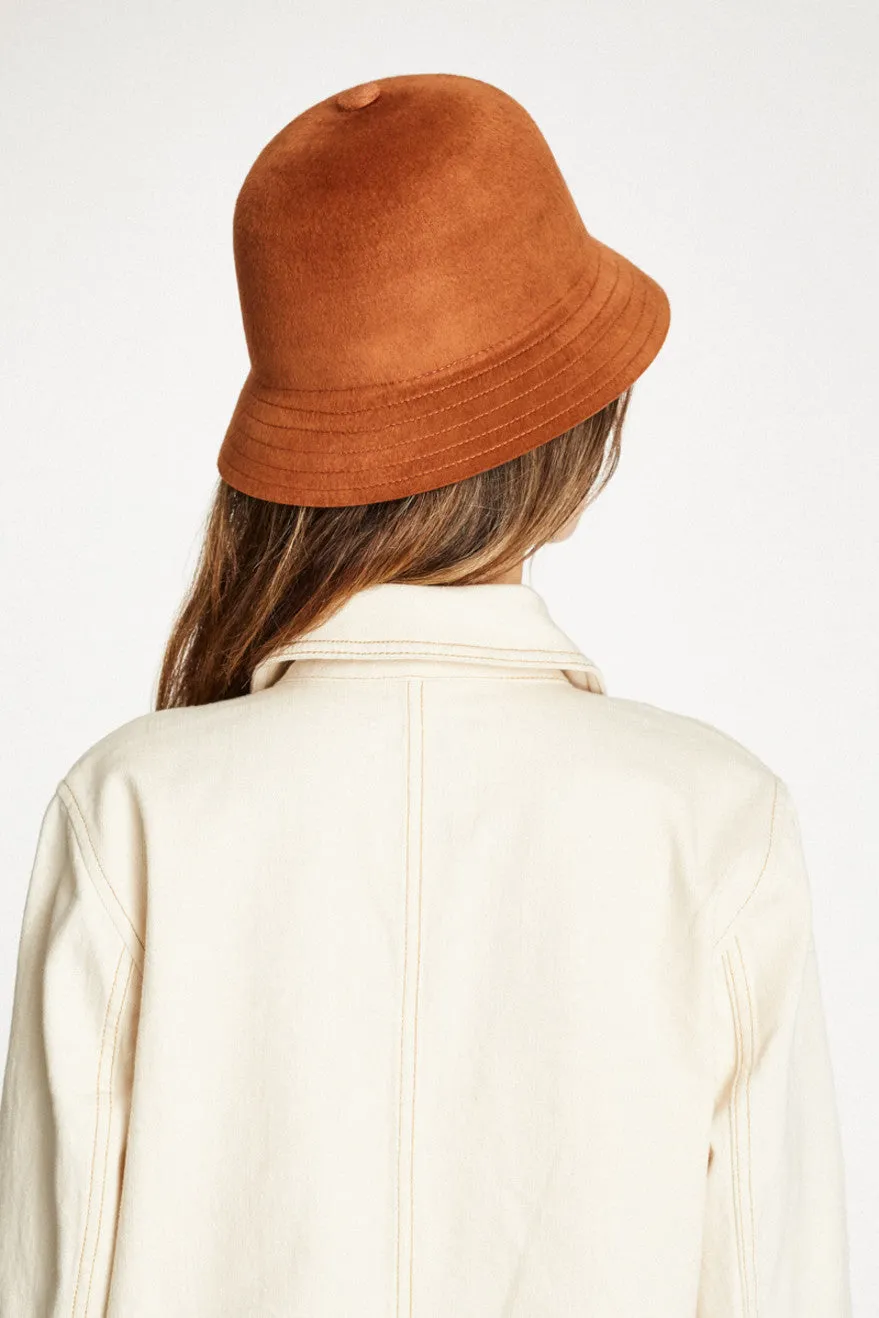 Essex Bucket Hat - Rust sold by Brixton product image thumbnail 3
