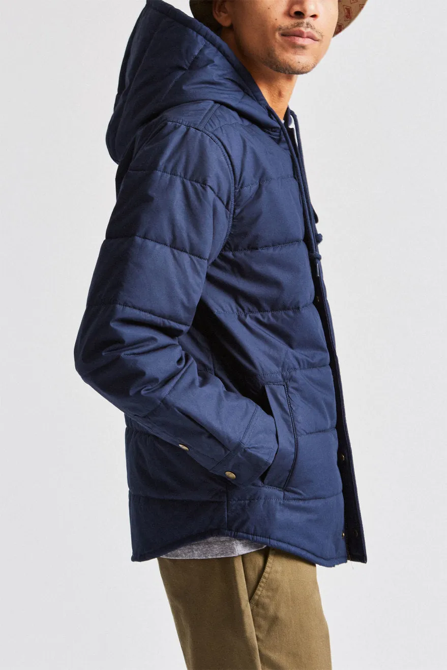 Cass Hood Jacket - Navy sold by Brixton product image thumbnail 2