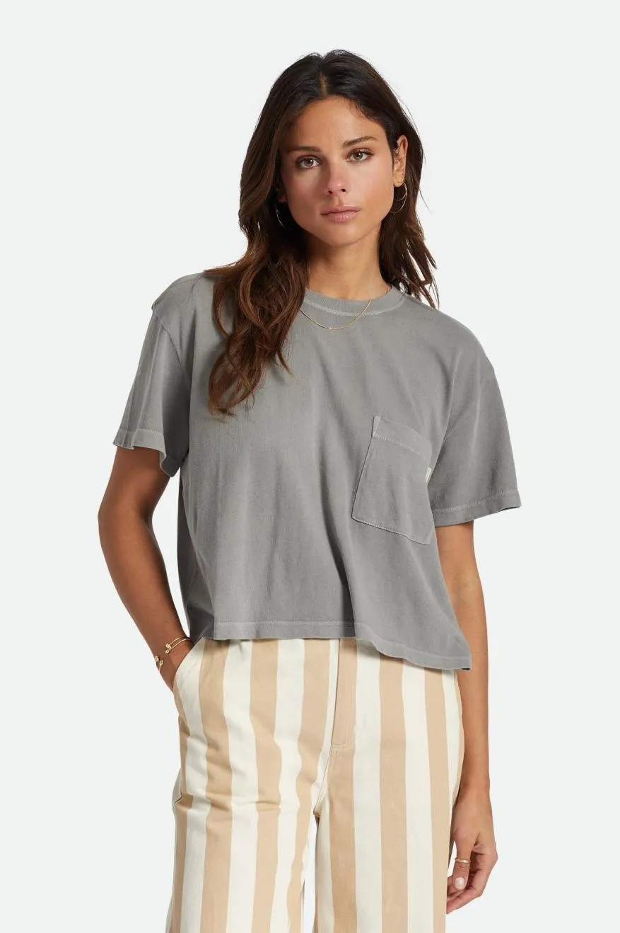 Carefree Pocket Tee - Washed Black sold by Brixton product image thumbnail 2