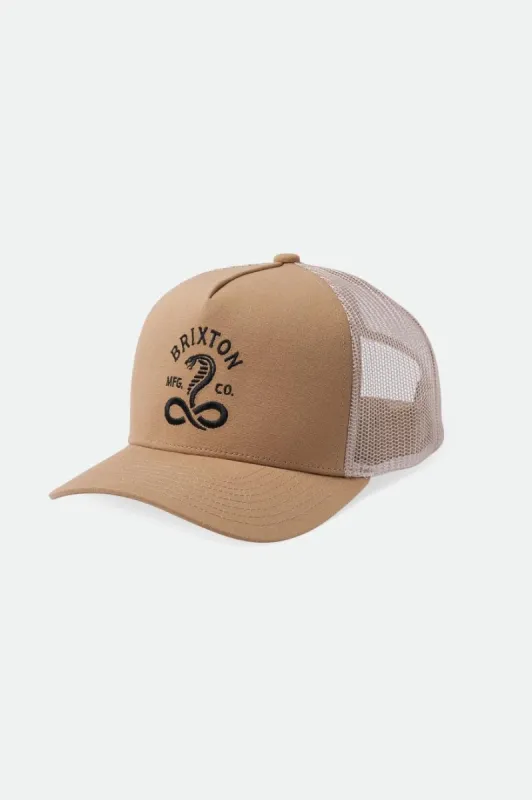 Ky Netplus MP Trucker Hat - Sand/Sand sold by Brixton