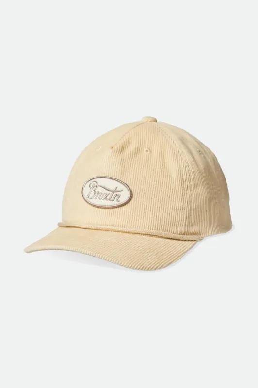 Parsons Netplus MP Snapback - Whitecap sold by Brixton