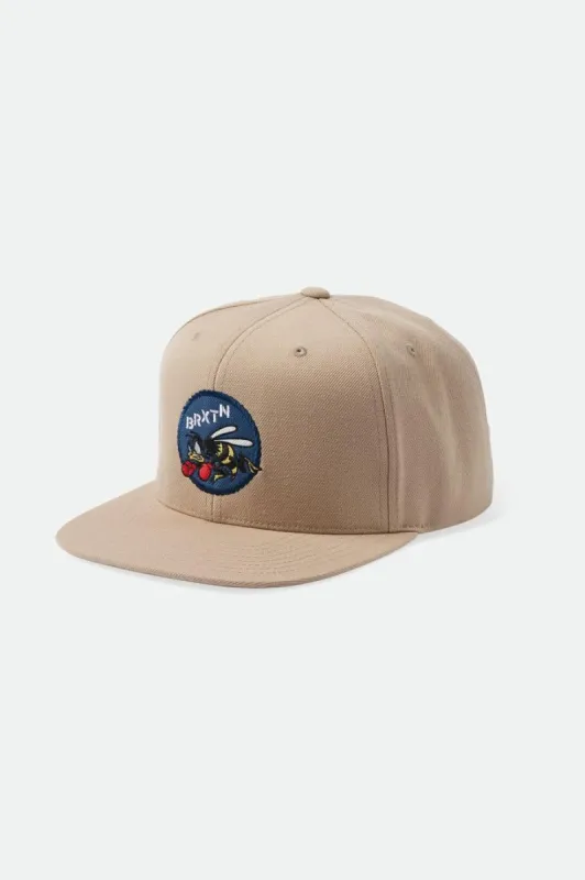 Stinger MP Snapback - Sand sold by Brixton