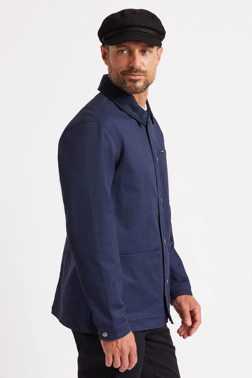 Survey Utility Chore Coat - Washed Navy sold by Brixton product image thumbnail 3