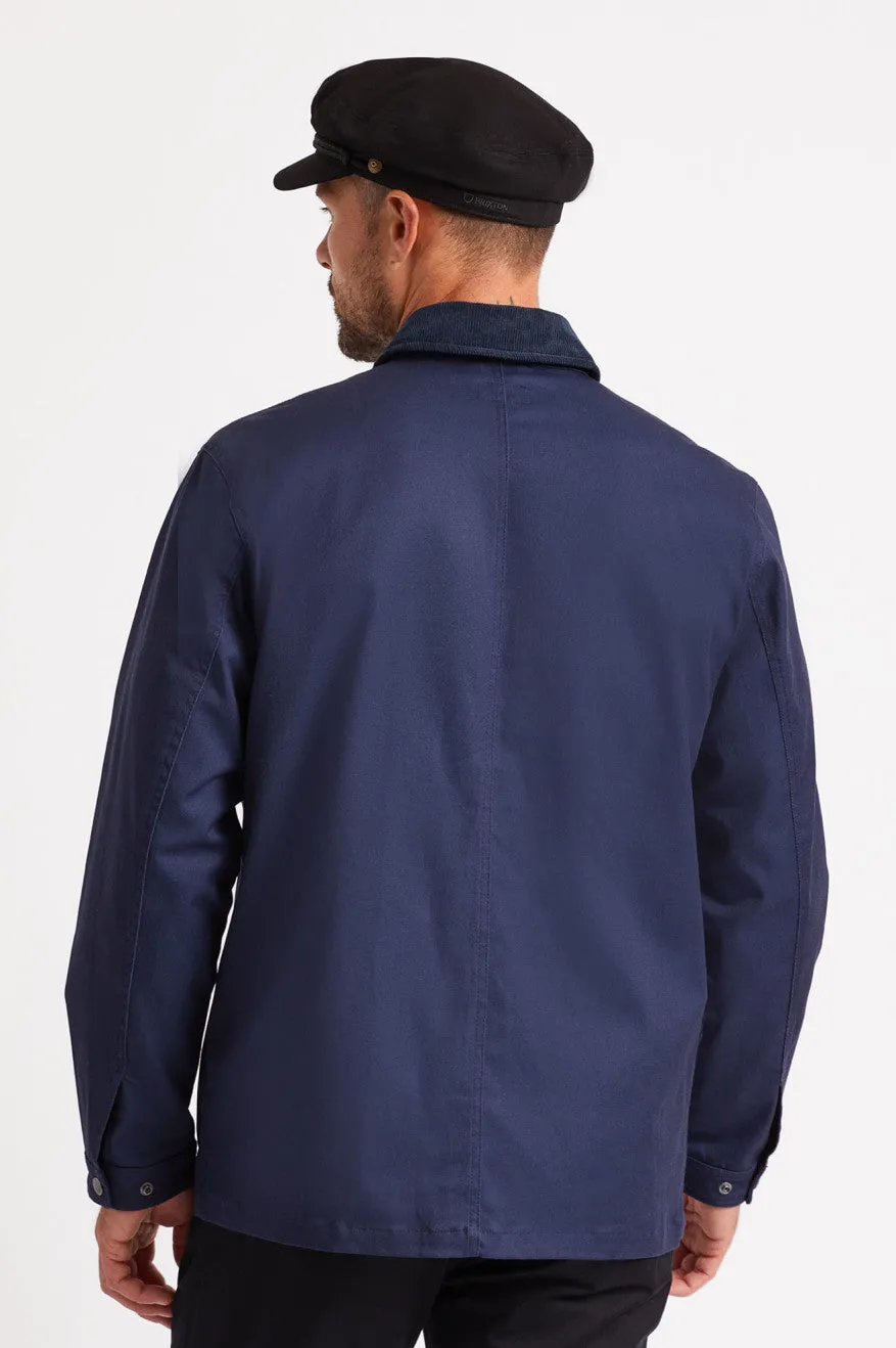 Survey Utility Chore Coat - Washed Navy sold by Brixton product image thumbnail 4