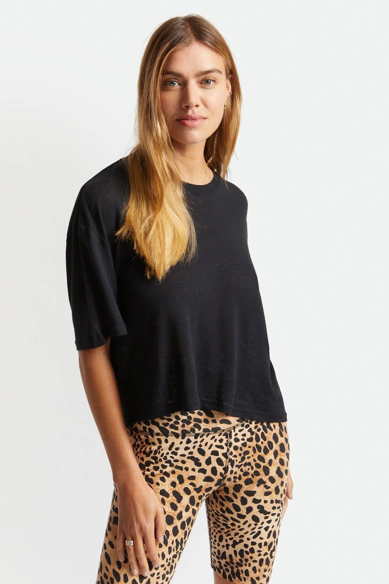 Montauk Skimmer Tee - Black sold by Brixton product image thumbnail 2