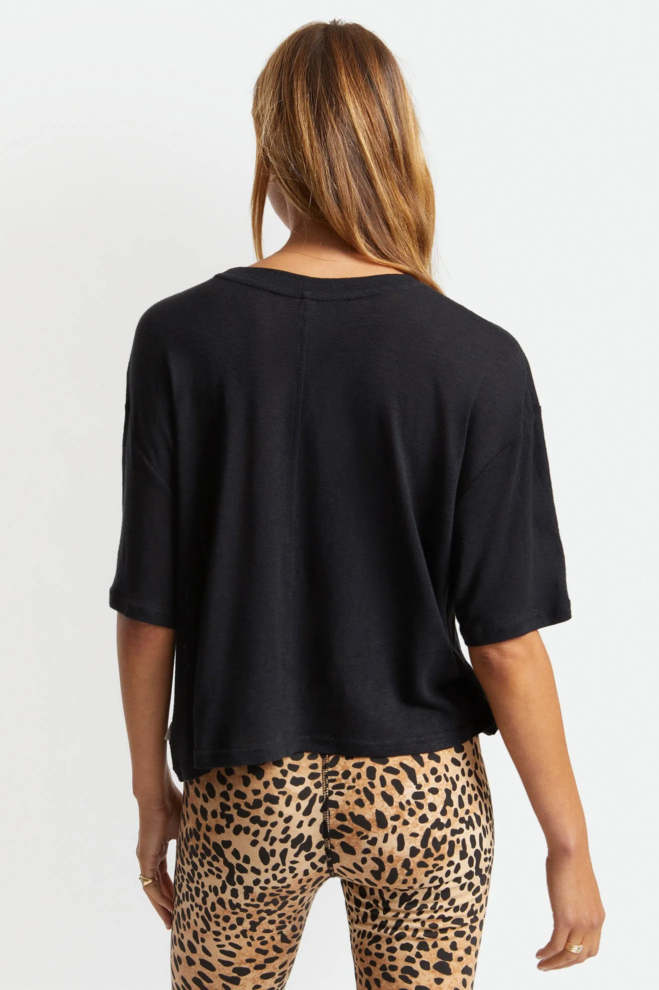 Montauk Skimmer Tee - Black sold by Brixton product image thumbnail 5