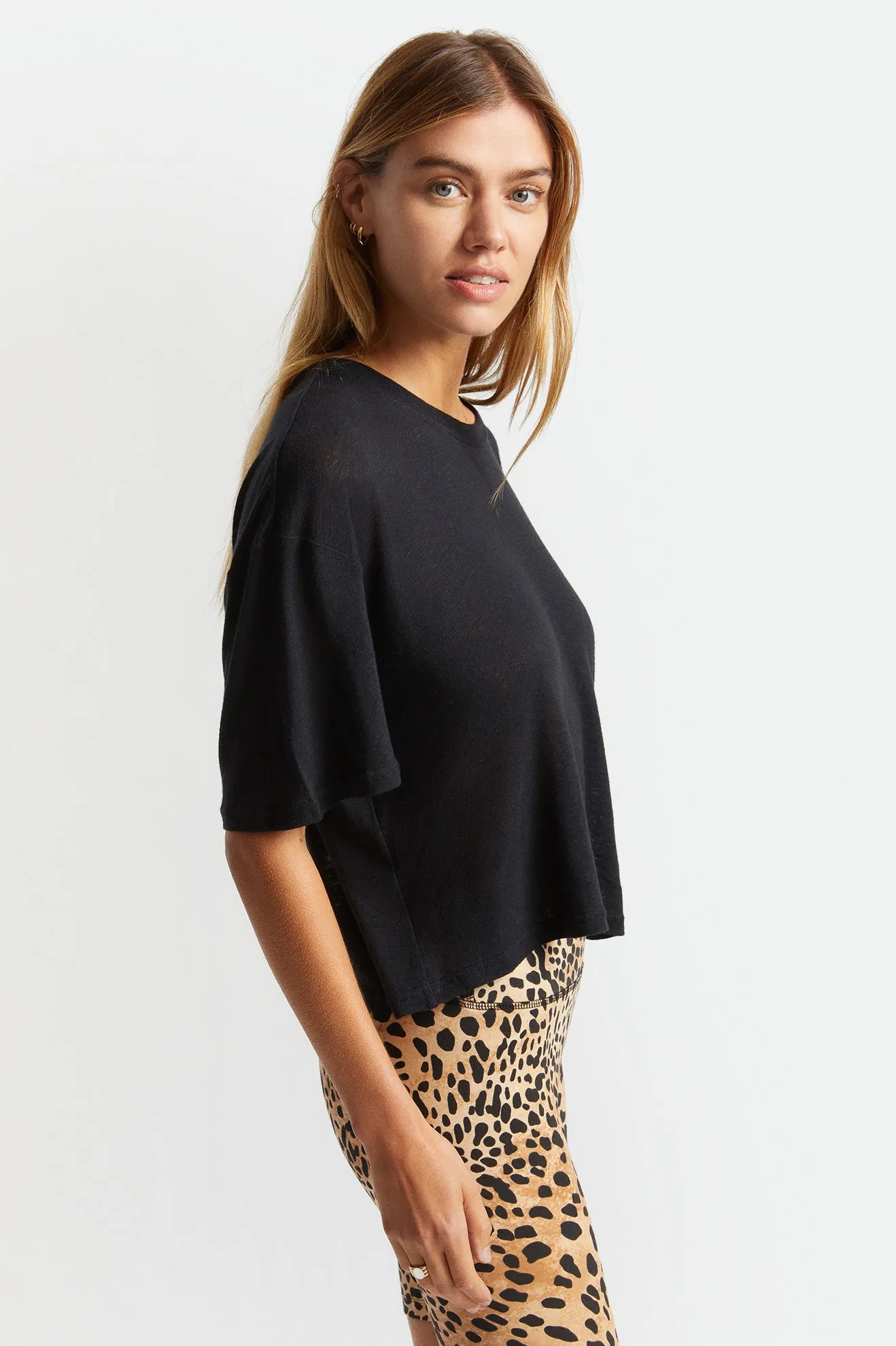 Montauk Skimmer Tee - Black sold by Brixton product image thumbnail 4
