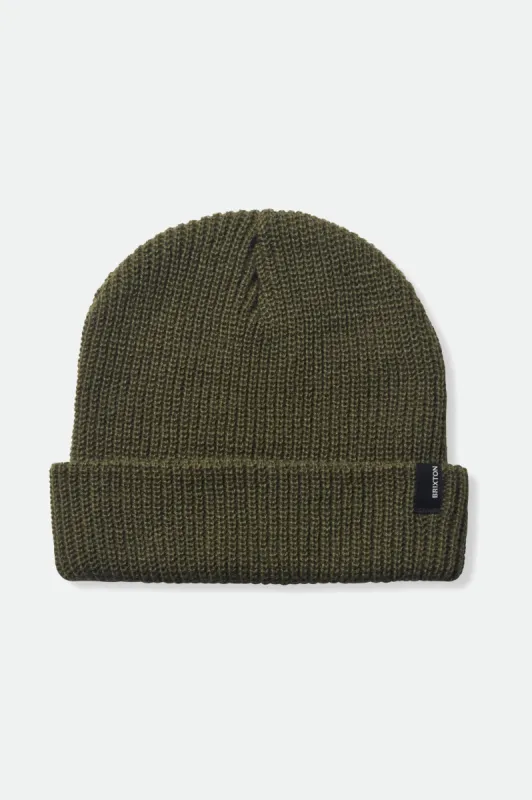 Heist Beanie - Military Olive sold by Brixton