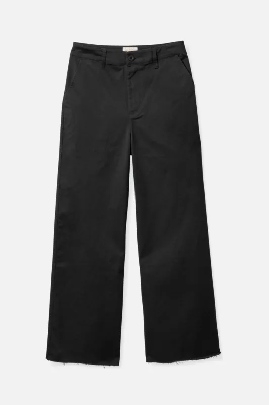 Victory Wide Leg Pant - Black sold by Brixton
