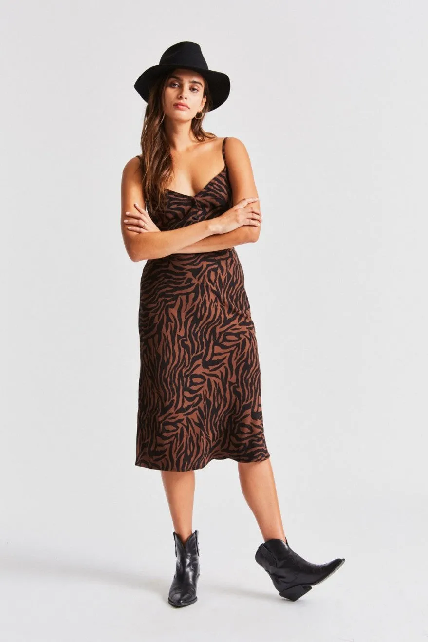 Helena Midi Skirt - Zebra sold by Brixton product image thumbnail 4