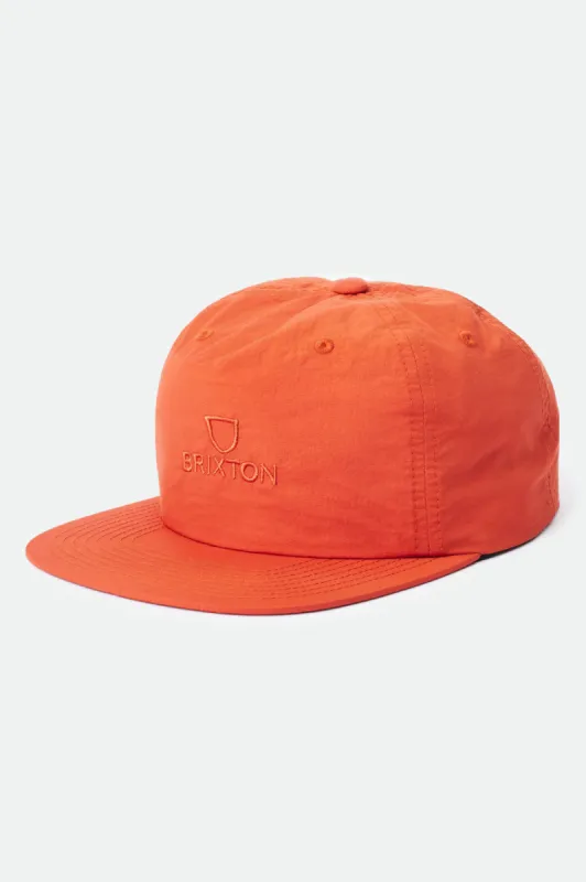Alpha MP Snapback - Carrot sold by Brixton