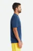 Beta Square Quick Dry S/S Henley Tee - Joe Blue sold by Brixton