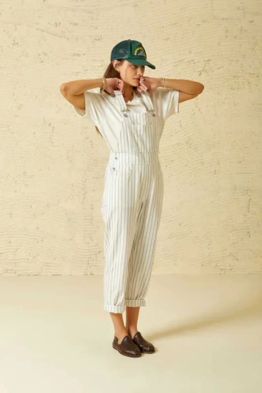 Costa Overall - Off White/Black sold by Brixton